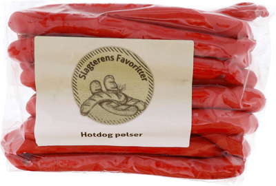 Slagterens Favoritter Hot Dog Pølser 16 stk 1000 g
