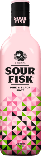 Sicuramente Fisk Pink & Black 15% 07L