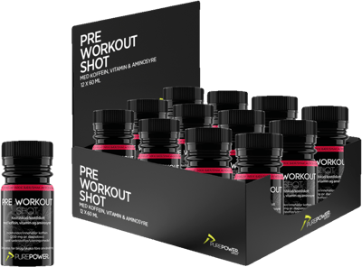 PurePower før trening skjøt 60 ml