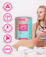 Zuckerfreilich Colagen Pulver Kokos 240G Ohne Zucker, Kollagen MIT Vitaminen, Zuckerfreies Protein und Spacerenelementen, Hochdosiert MIT 7.000 mg Kollagenhydrolysat Pro Portion pro