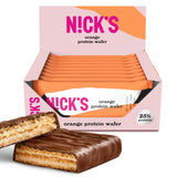 NICKS Keto Bars Peanuts n fudge, chocolate peanuts caramel snacks, 175 calories, 3.9 net carbs, no added sugar, gluten free, low carb sweets (15x40g)