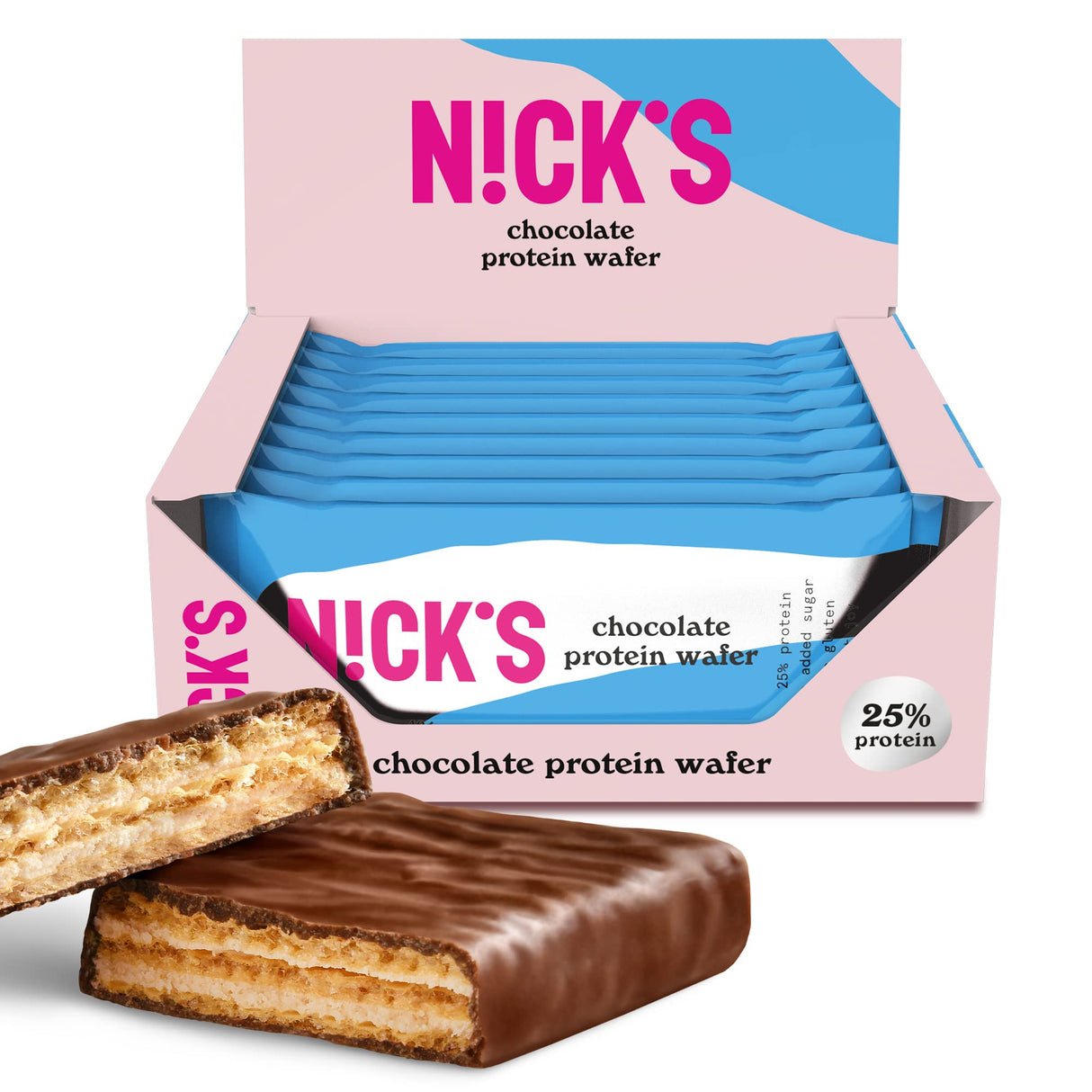 NICKS Keto Bars Peanuts n fudge, chocolate peanuts caramel snacks, 175 calories, 3.9 net carbs, no added sugar, gluten free, low carb sweets (15x40g)