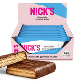 NICKS Keto Bars Peanuts n fudge, chocolate peanuts caramel snacks, 175 calories, 3.9 net carbs, no added sugar, gluten free, low carb sweets (15x40g)