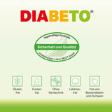 DIABETO, 60 capsules, with chromium to maintain normal blood sugar levels