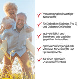 BestProvita Diabetin Capsules (3 x 60 Diabetin Capsules) - Naturlig multivitaminstøtte for type 2 Diabetes, blodsukker senking og diabetes -vitaminer