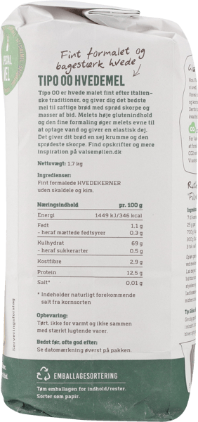 Tipo00 valsemøllen 1700 g