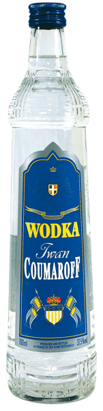 Coumaroff Vodka 375% 07 l