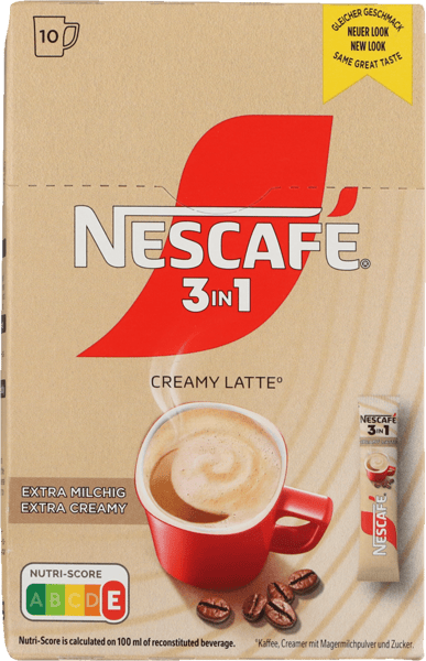 Sofort 3in1 cremiger Nescafe 10 STK