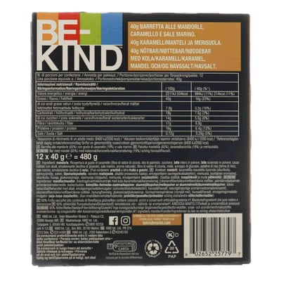 Be-Kind ™ Caramel Almond & Sea Salt 40g
