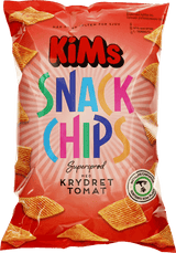 Kims Snack Chips Krydret tomat 160 g