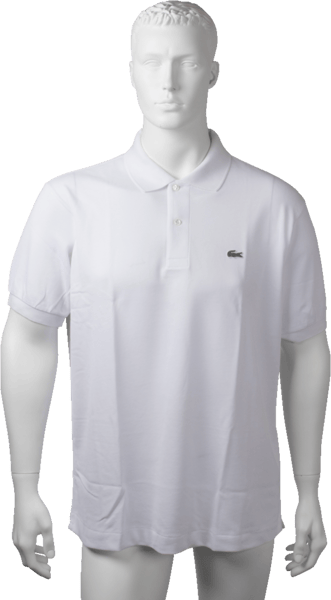 Lacoste polo hvid strm