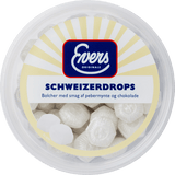 Evers schweizerdrops 180g bøtte