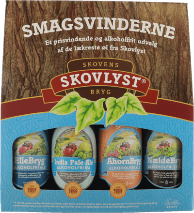 Skovryst Smagskasse 05% 4x05L + Pant