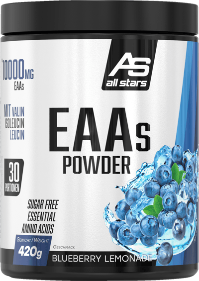 All Stars eaaS proaspăt blåbær lemonadă 420g