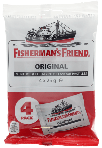 Amico del pescatore originale extra forte 4-pak 100 g