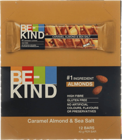 Be-Kind ™ Caramel Almond & Sea Salt 40g