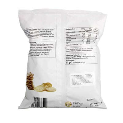Chips de crema agria y cebolla de Easis 50 g
