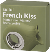 Bacio francese peccaminoso opaco matte grøn klitoris stimolatore