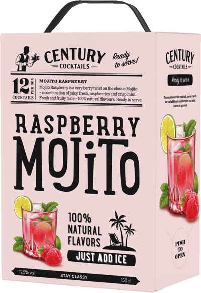 Cocktail classico Raspb Mojito 125% 15L