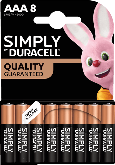 Duracell einfach AAA 8 STK
