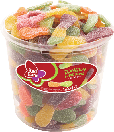 Rött band Sure Tunger 1200 g
