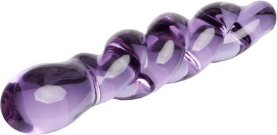 Syndig tvinnad älskare Glas Dildo 198 cm