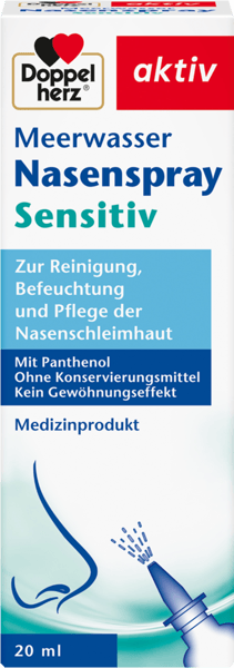 Saltvandsnæsespray Doppelherz 20 ml