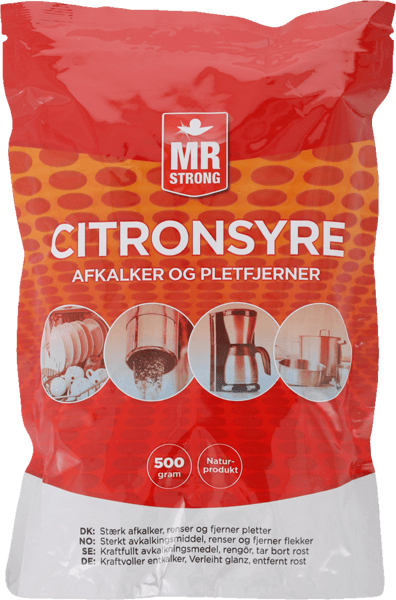 Mr Strong Citronsyre 500g