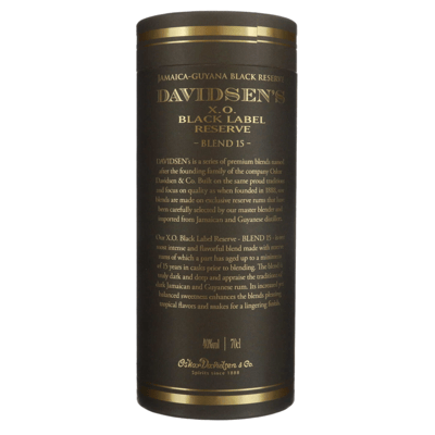 Davidsens XO blandes 15 år 40% 07L