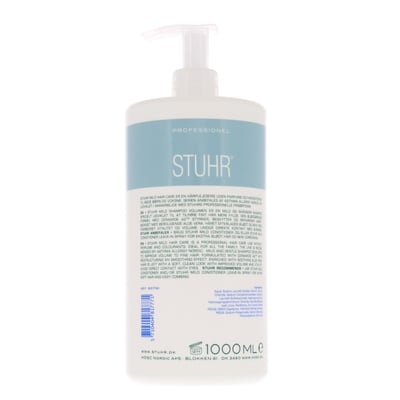 Stuhr mild hårvård schampo volym 1000 ml
