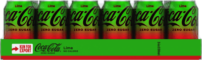 Coca Cola Zero Lime 24x033l