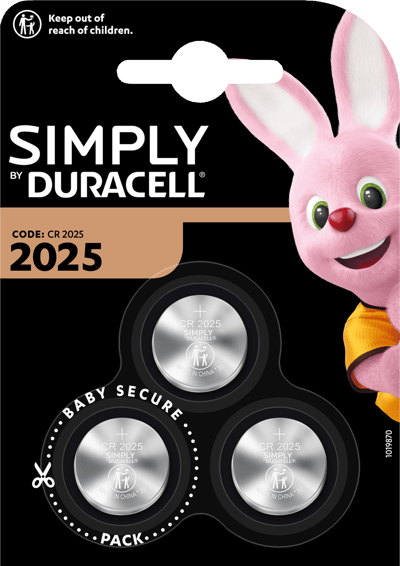 Duracell einfach CR2025 B3