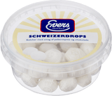 Evers schweizerdrops 180g bøtte