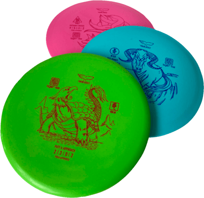 Disc golf sæt 3-pak