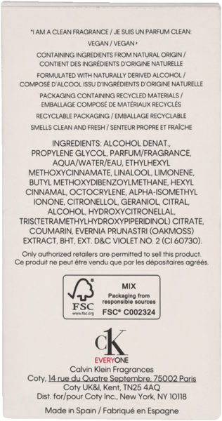 Calvin Klein Ck alla edt 50 ml