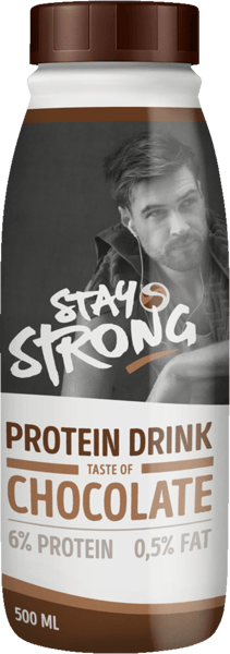 Proteindrik Choko förblir stark 6x500 ml