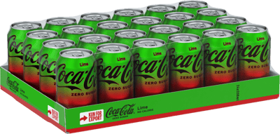 Coca Cola Zero Lime 24x033l