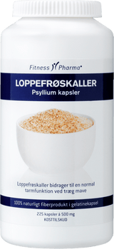 Fitness Pharma Psyllium loppefrøkapsler
