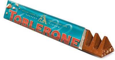Toblerone Crunchy Mandel 360g