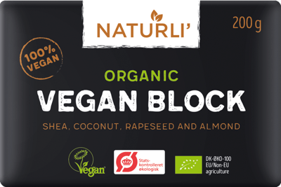 Blok Naturli 'Øko Smørbar 200g Bio