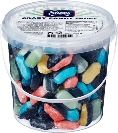 Crazy Candy Frogs Evers 1000g