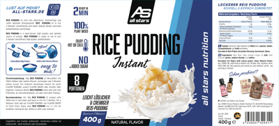 Alla stjärnor rispudding neutral 600g