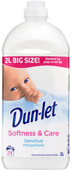 Dun-Let-Weichheit und Pflege 2 l