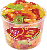 Rött band Vingummisutter 1200 g