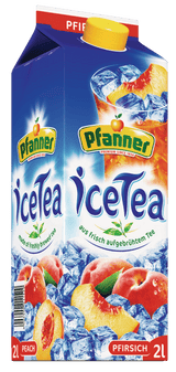 Pfanner icetea persika 2 l