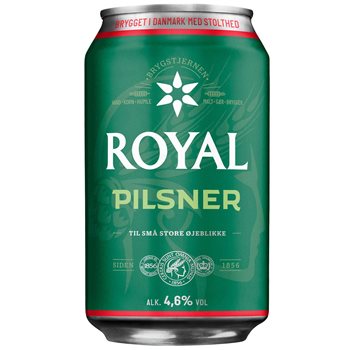Royal Pilsner 4.6% 24x0.33l ds.
