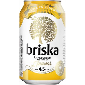 Briska Pineapple 4.5% 24x0.33 l.