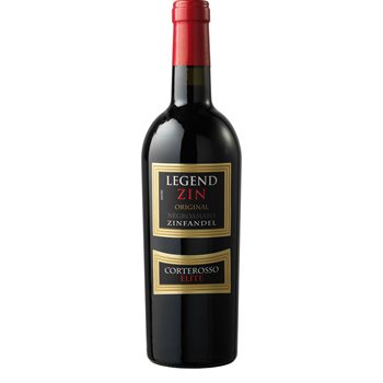 Corterosso -legenden Zin Negroamaro Zinfandel 0,75 l.