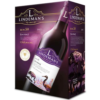 Lindeman's Bin 50 Shiraz 3L ​​Bib