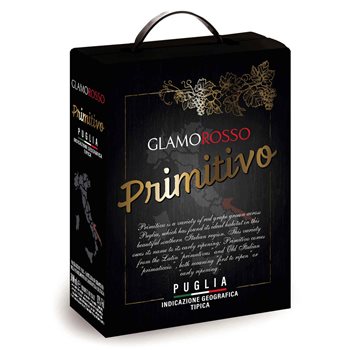 Glamourosso Primitivo Puglia IGT 3 l. HAGESMÆK